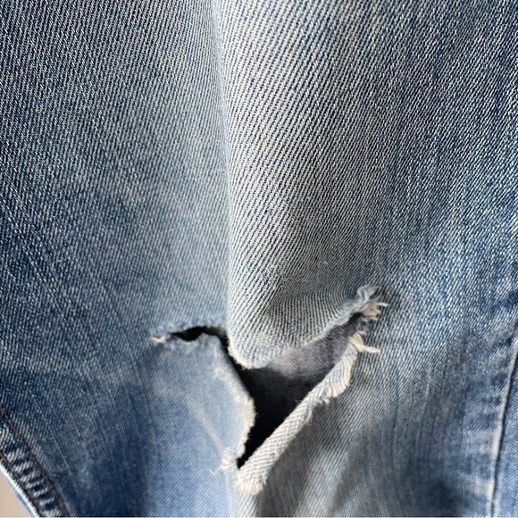 [34] Vintage Red Label Tommy Hilfiger Straight Leg Medium Wash Relaxed Jean - Picture 7 of 15